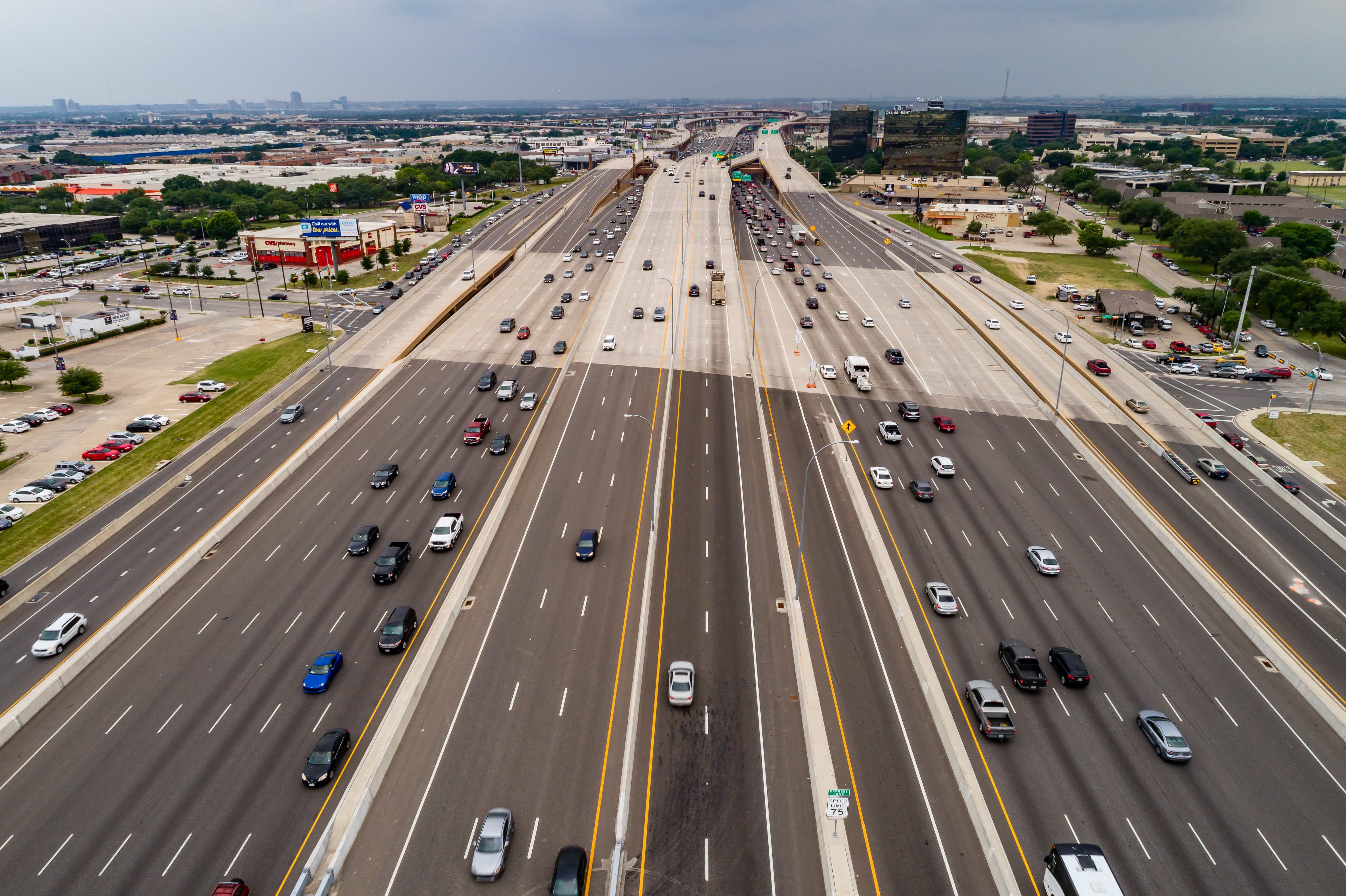 LBJ highway in Dallas, Texas Ferrovial