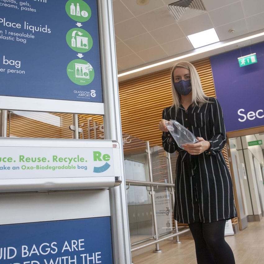 AGS Airports launches new sustainable security bags
